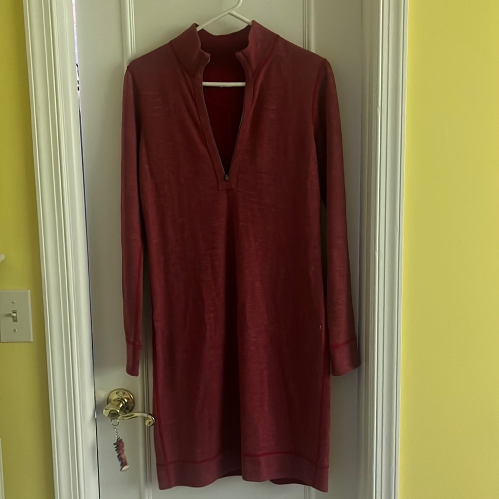 Red reversible small Tommy Bahama dress